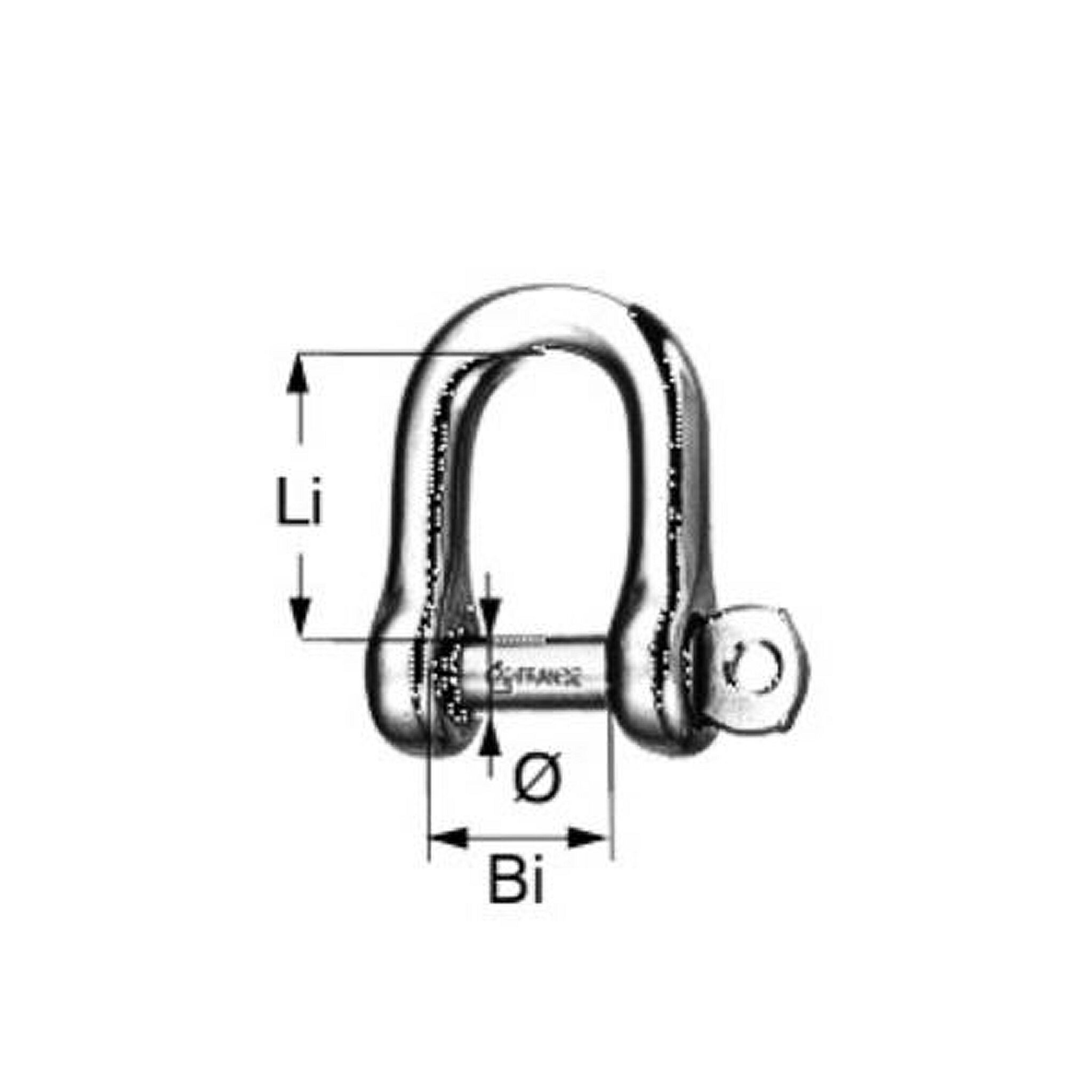 Wichard shackle turned, long