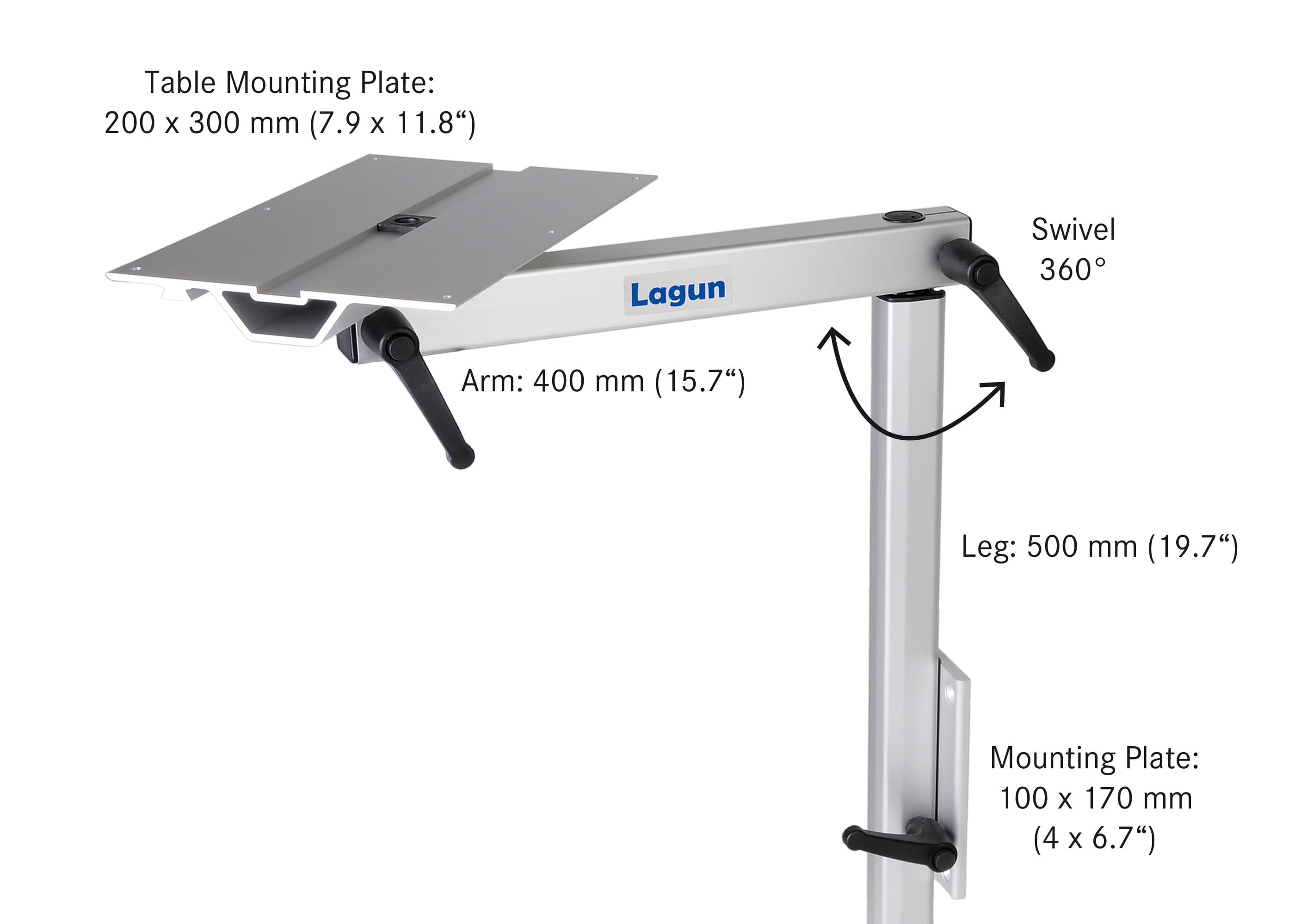 LAGUN table frame without top