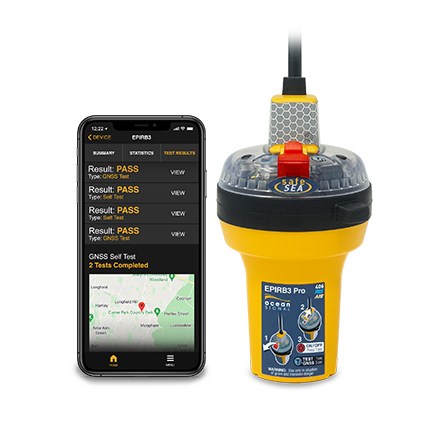 Ocean Signal rescueME EPIRB3, mit GPS, AIS, RLS & NFC