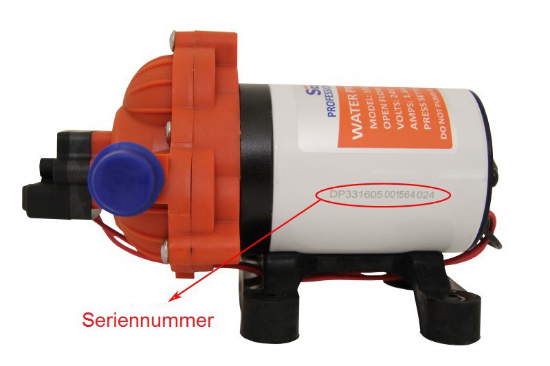 SEAFLO ® Druckwasserpumpe 11,6L/Min. 24 V