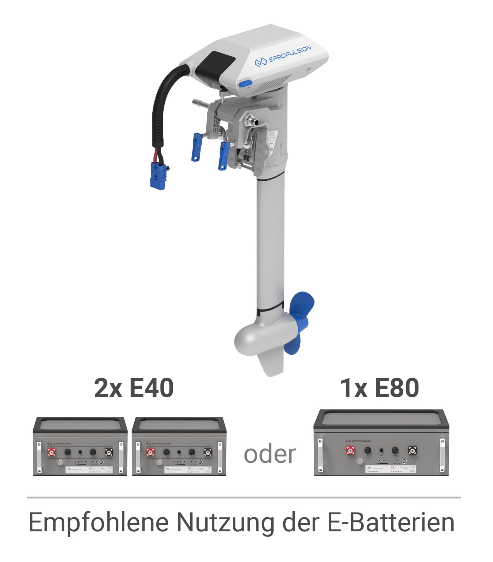 ePropulsion Navy 3.0 EVO Langschaft Schaftlänge Motor: 759